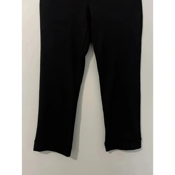 Betabrand Pants Women’s XL Long Black Crop Lite Yoga Stretch Dress Pant - Picture 6 of 15